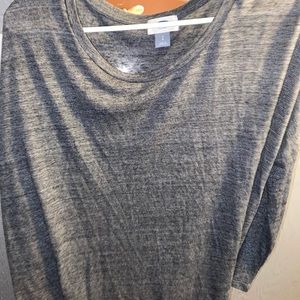 Old navy gray basic long sleeve tee size S